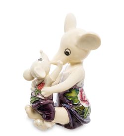 JP-121/11 Фигурка «Мышь с малышом» (Pavone)
