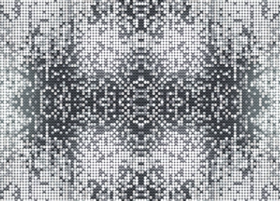 Бумага упаковочная 50х70 см «Зазеркалье» (1 лист), серебро