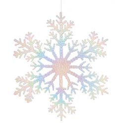 GAEM Украшение новогоднее "Снежинка", L19 W0,1 H21 см