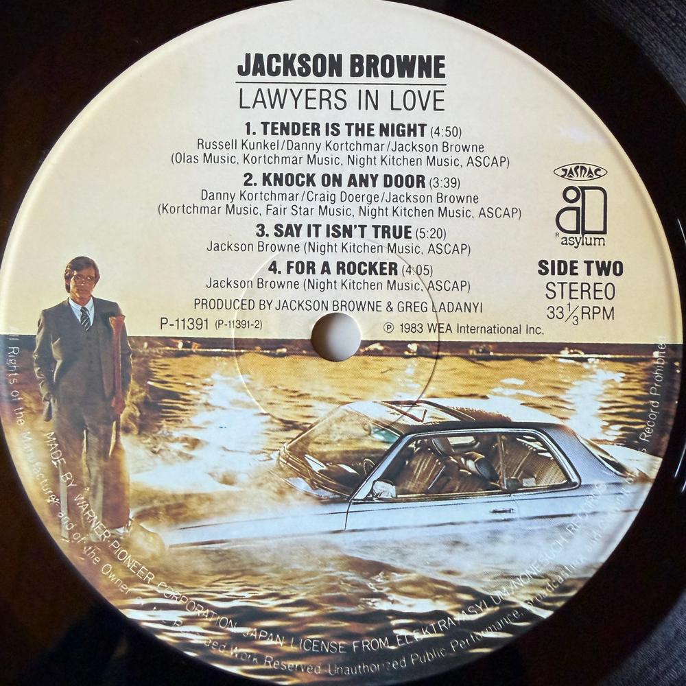 Виниловая пластинка Jackson Browne – Lawyers In Love LP