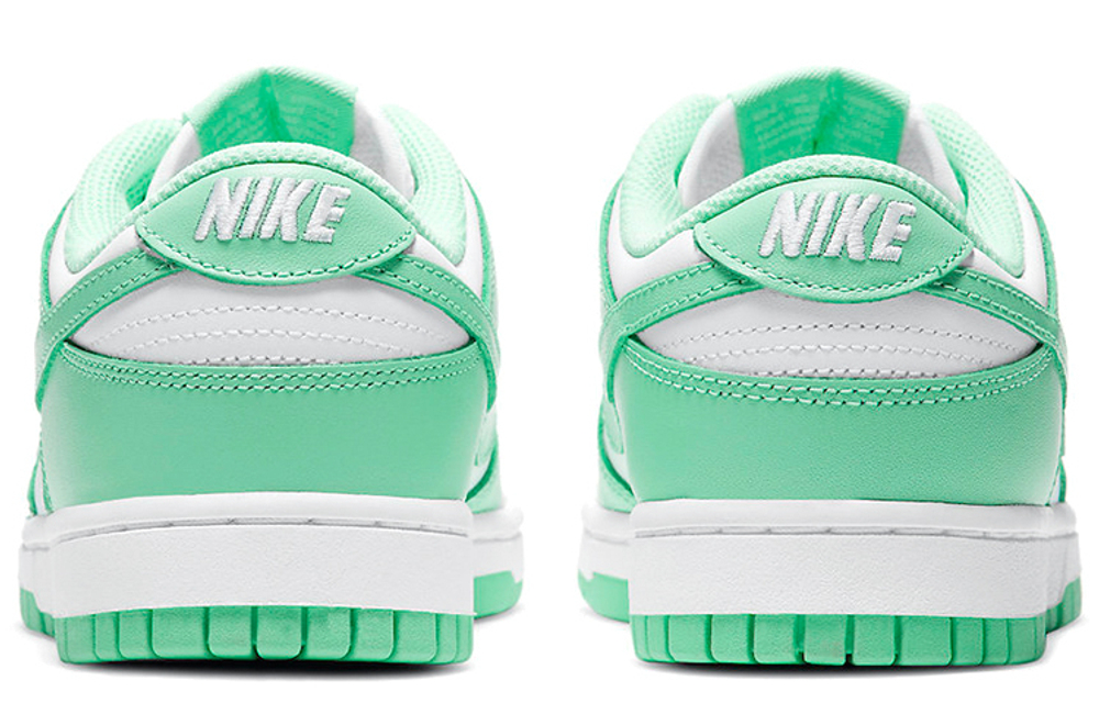 Кроссовки Nike Dunk Low Green Glow (Женская размерная сетка)