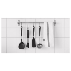 IKEA 365+ HJÄLTE Лопатка для вока, нержавеющая сталь/черный
