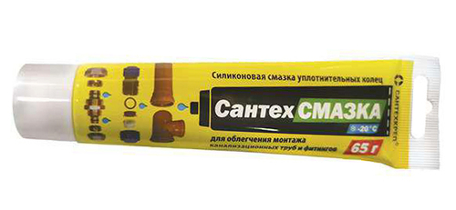 СантехСМАЗКА канализационная 65гр в тубе  (300/10шт)