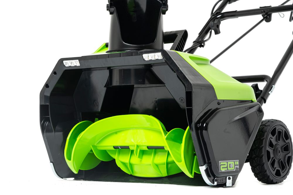 Аккумуляторный снегоуборщик Greenworks GD60PSTk5, 2602907UG,60v, 51 см, АКБ 5 А·ч и ЗУ