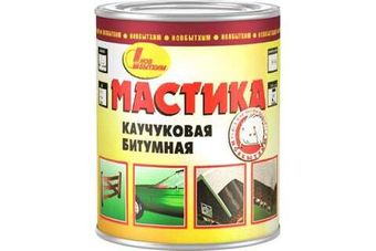 Битумно-каучуковая мастика НОВБЫТХИМ 1л 187