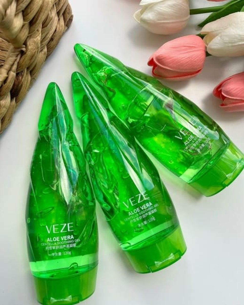 Гель для лица, рук и тела с алоэ и центеллой, 120г