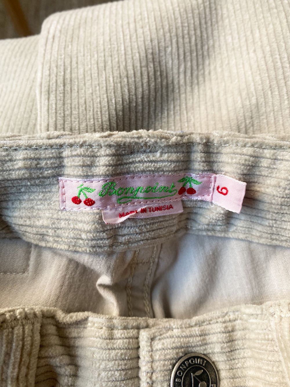 Вельветовые брюки Bonpoint, 116