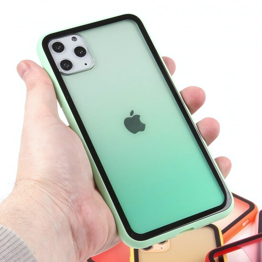 Глянцевый чехол Градиент для iPhone 11 Pro Max, 011522 Черный