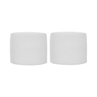 Under Armour Performance Wristband 2 Pack - White, Black