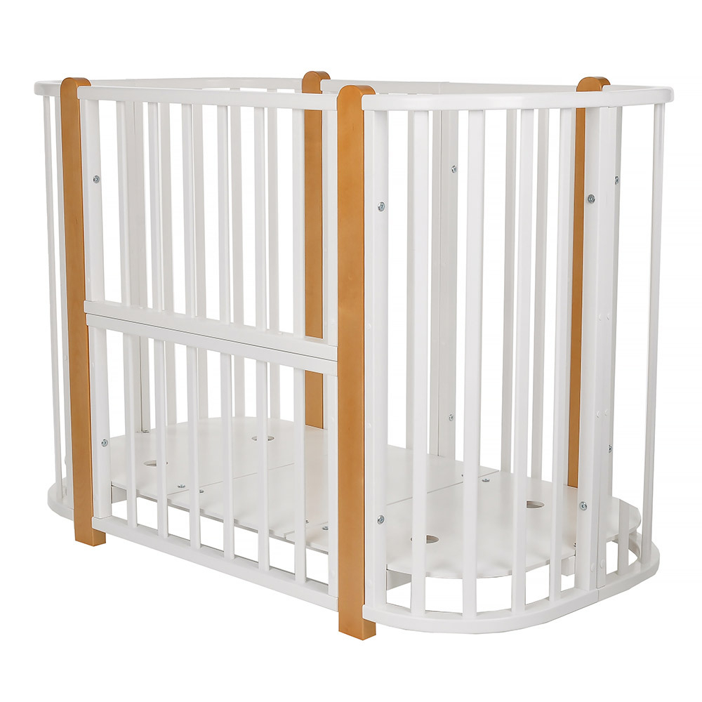 PITUSO Кровать детская + маятник 5/1 Asti Белый-Бук