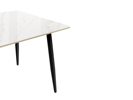 Стол Uni-Form-S.2B SBlack/White Gloss Marble 727*800*800