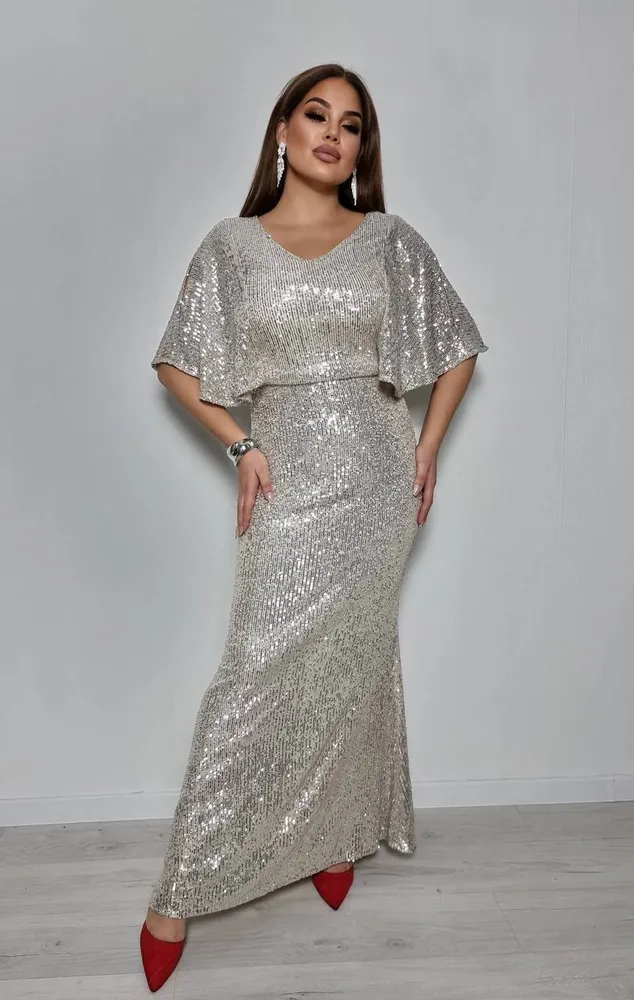 Платье вечернее 718-1 Фабрика Моды