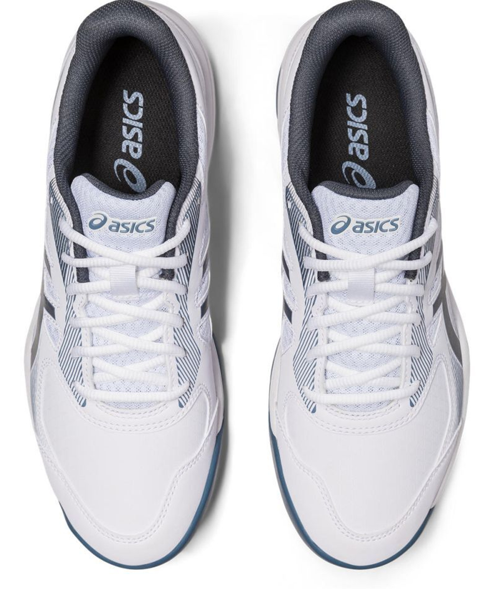 Мужские кроссовки теннисные Asics Court Slide 3 - white/steel blue