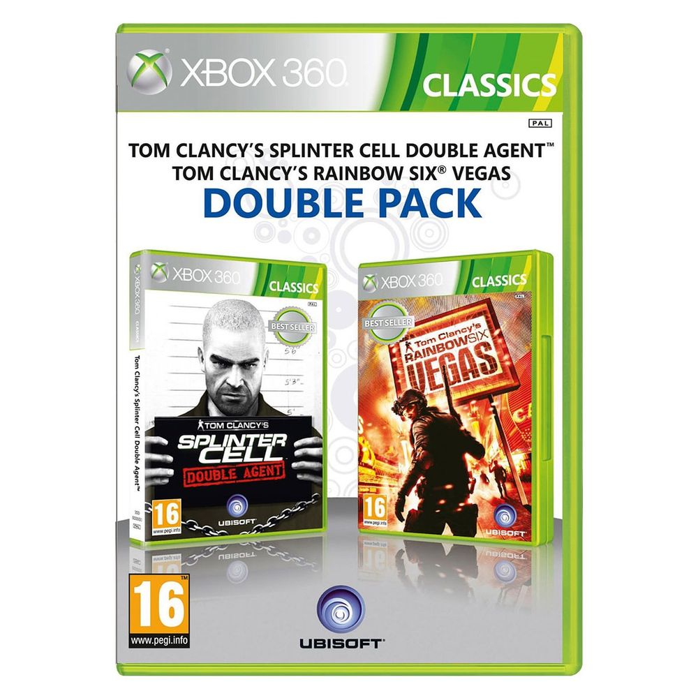 SPLINTER CELL: Double Agent + RAINBOW SIX: VEGAS 2 Xbox 360 Б\У