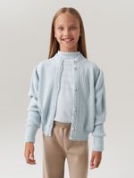 Кардиган для девочки AT1058 голубой