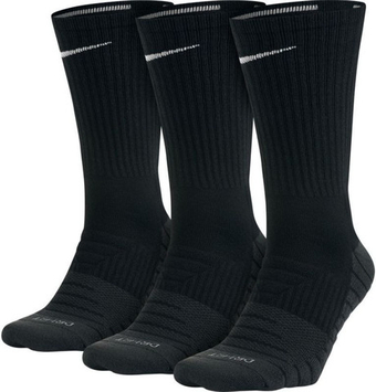 Теннисные носки Nike Dry Cushioned Quarter 3P - черный
