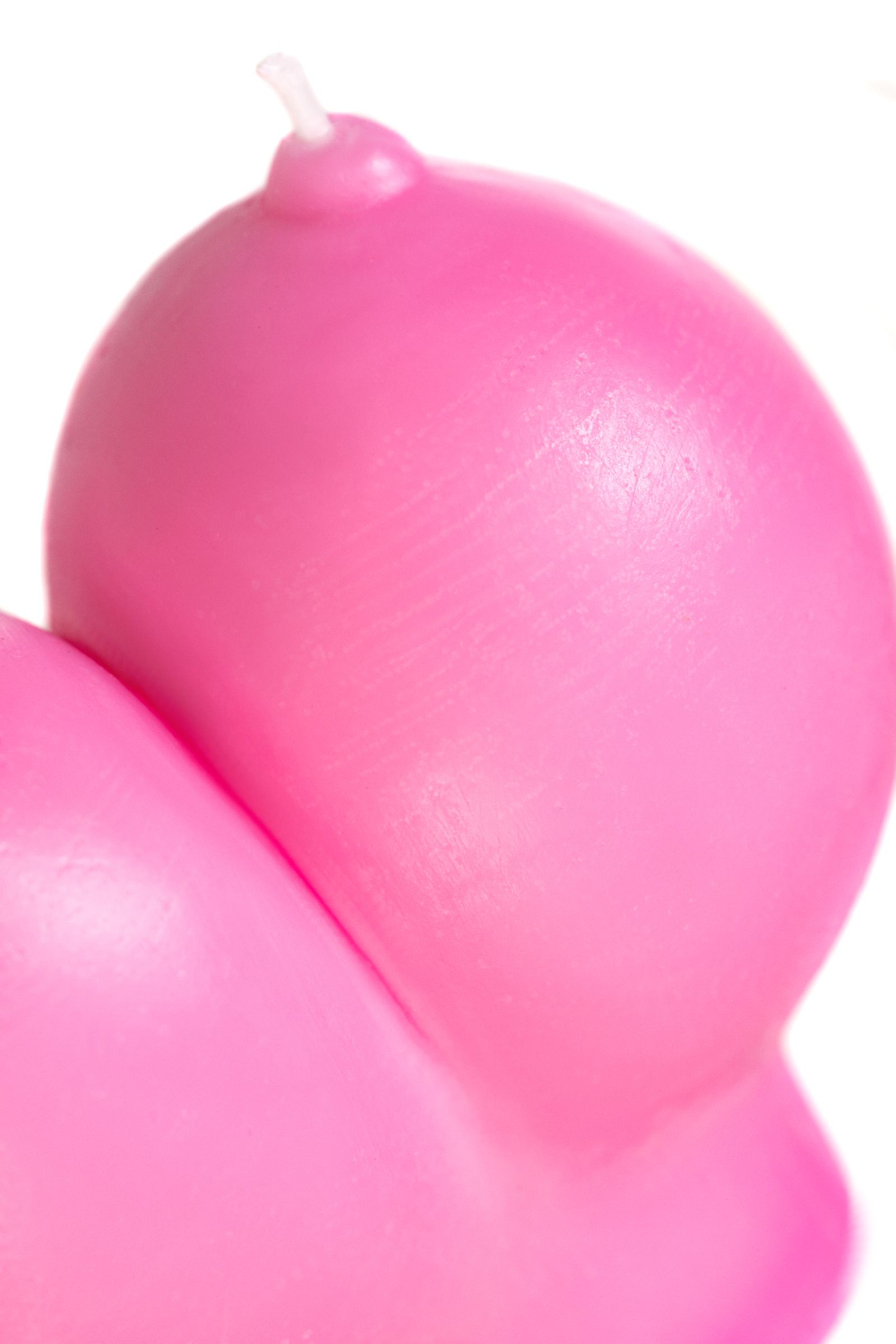 Розовая свеча «Сиськи» - 150 гр. (Цвет: розовый)