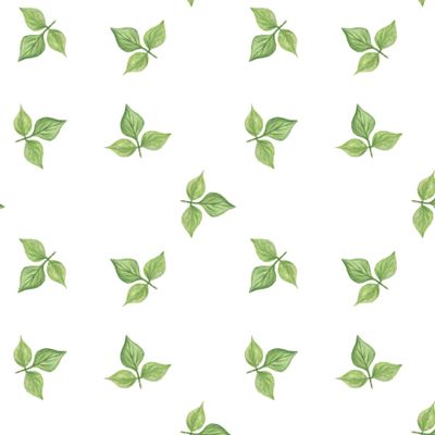 Лист акварелью