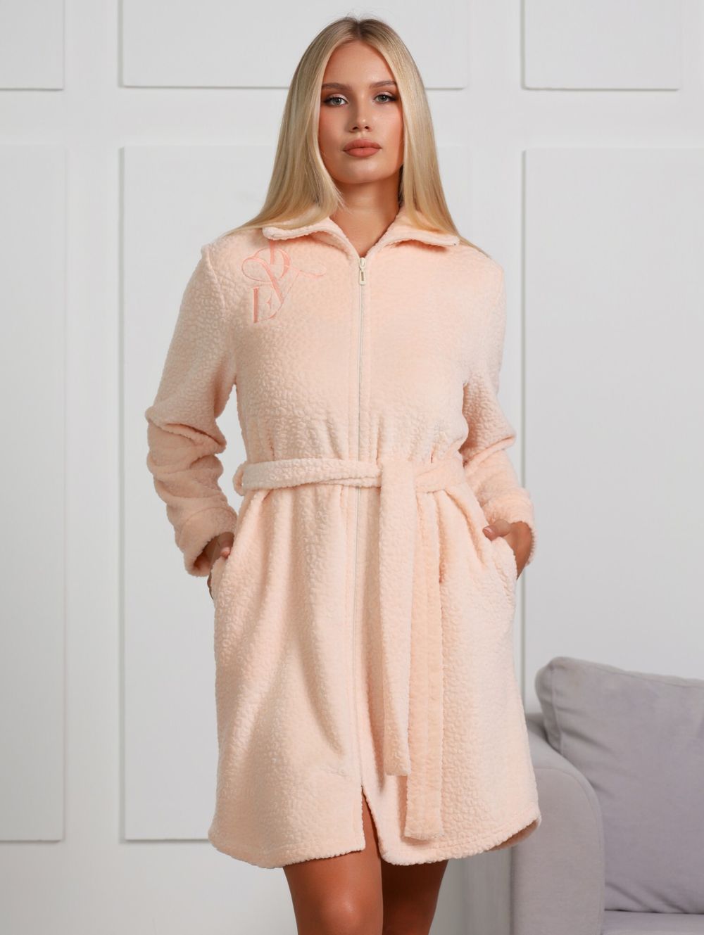 Халат Лео-1 Виотекс ПЕРСИКОВЫЙ