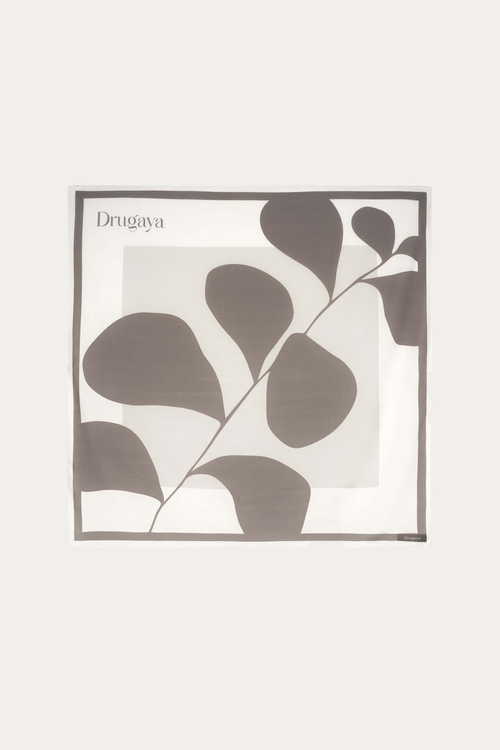 Платок из вискозы с шёлком