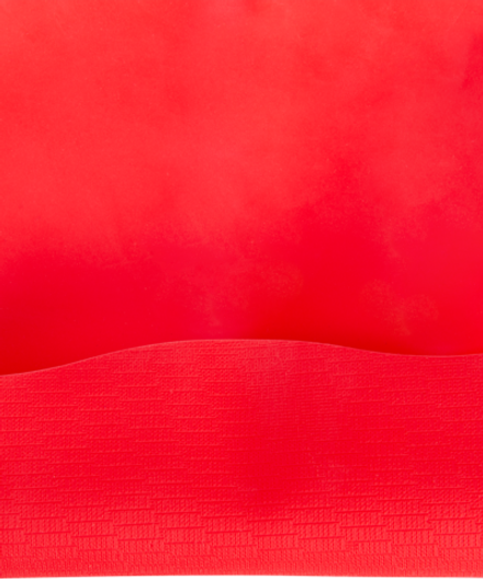 Шапочка для плавания Nuance Red, силикон, подростковый