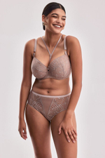 Бюстгальтер Denver с чашками на тонком поролоне (Размер: 85D) (Цвет: кофейный)