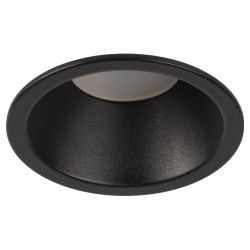 Светильник встраиваемый алюминиевый ЭРА KL97 BK под лампу MR16 GU5.3 черный