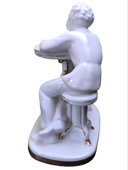 Фарфоровая статуэтка "Юный Пушкин", ЛФЗ, 1960 - 1970 гг.