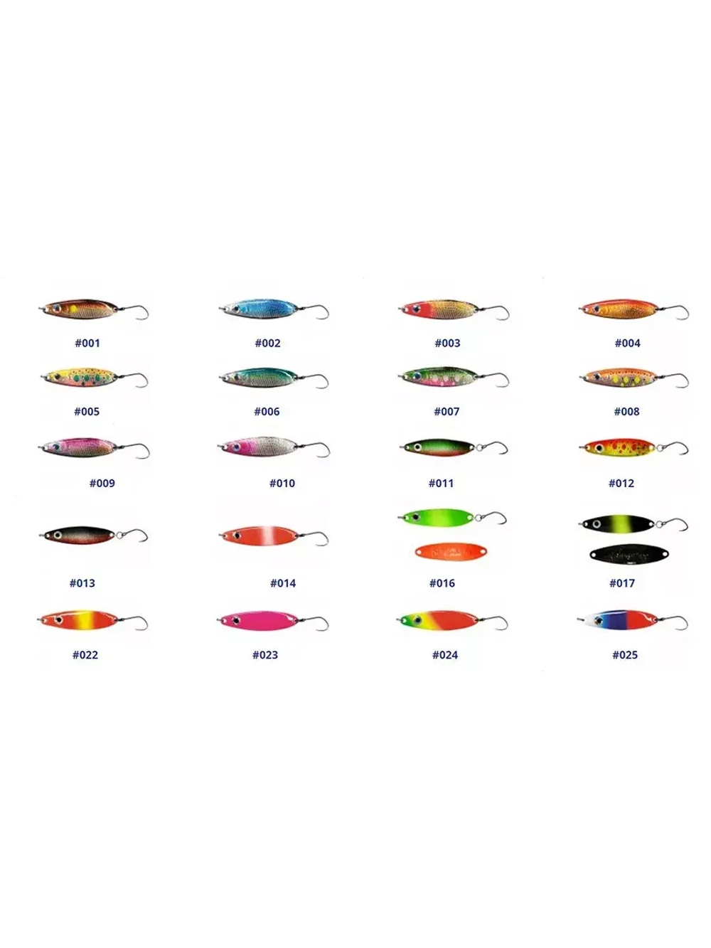 Блесна для рыбалки колебалка Salar 5 г.