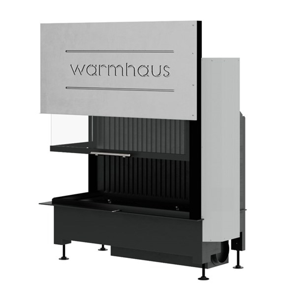 Каминная топка угловая левая WARMHAUS KANT L 100/57h