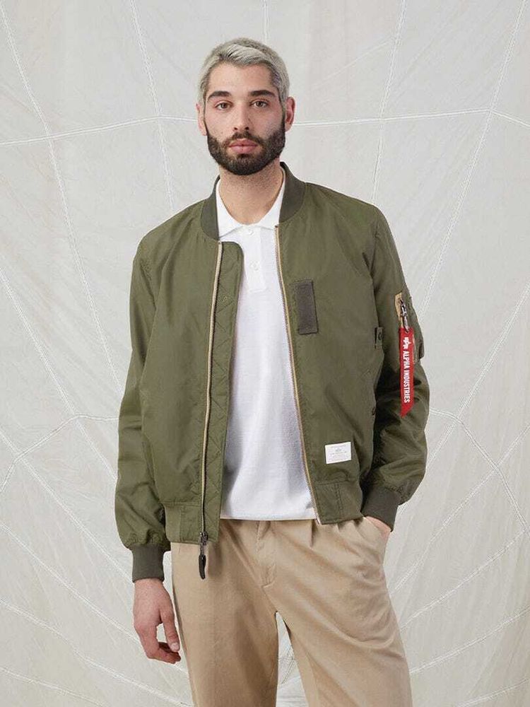 Бомбер Alpha Industries L-2B Skymaster Gen II OG-107 (Светло-зеленый)