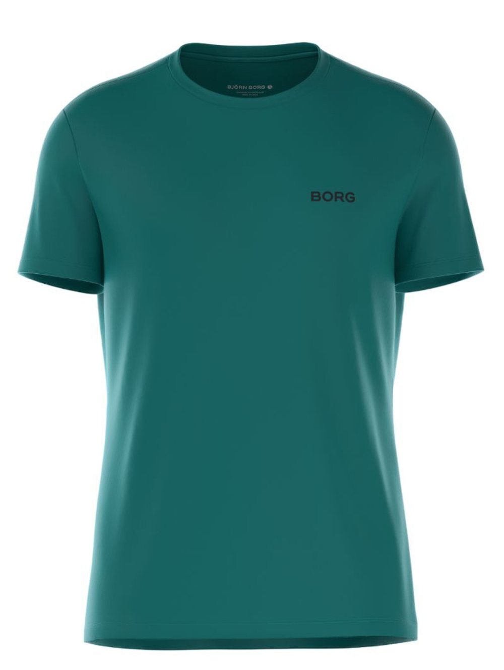 Мужская теннисная футболка Björn Borg Essential Active Training - зеленый