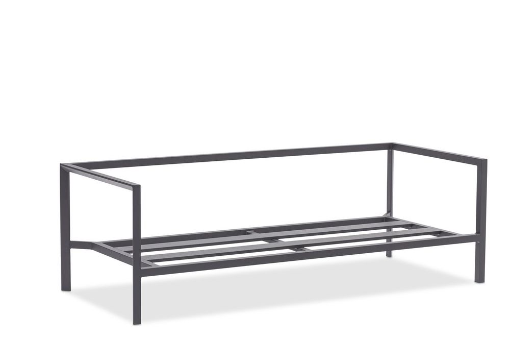 Stockholm, диван антрацит/серый, алюминий