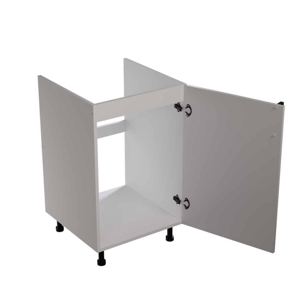Стол под мойку, одна дверь, Белый