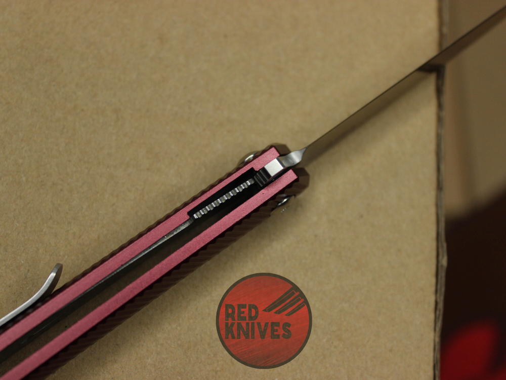 Нож CRKT Stylus - рукоять бургунди алюминий