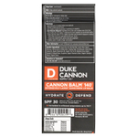Duke Cannon Supply Co., Cannon Balm ™ 140º, солнцезащитный бальзам для губ Offensively Large ™, SPF 30, 17 г (0,56 унции)