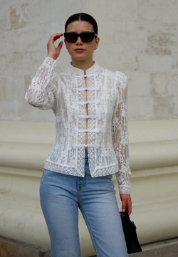 Жакет из кружева