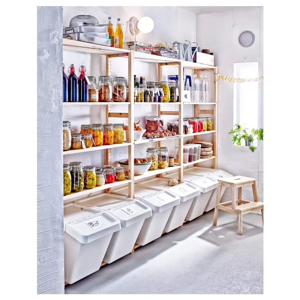 Стойка - IVAR IKEA/ ИВАР ИКЕА, 179х50 см, под беелный дуб