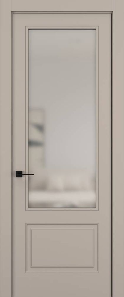 Дверь 021V HARMONY Матовый Латте