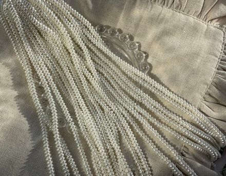 Жемчуг 4,4мм, "Майорка. Имитация", рондель