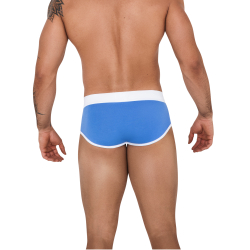 Мужские трусы брифы синие Clever TETHIS PIPING BRIEF 150907