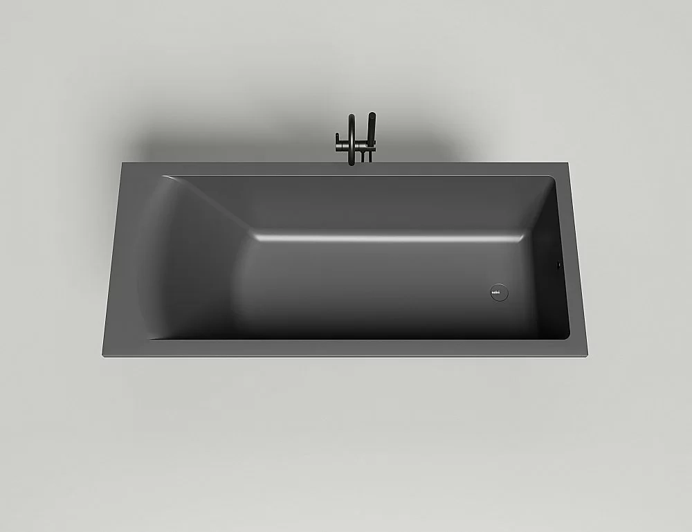 Ванна Salini Cascata S-Stone 180x80 104223M белая матовая