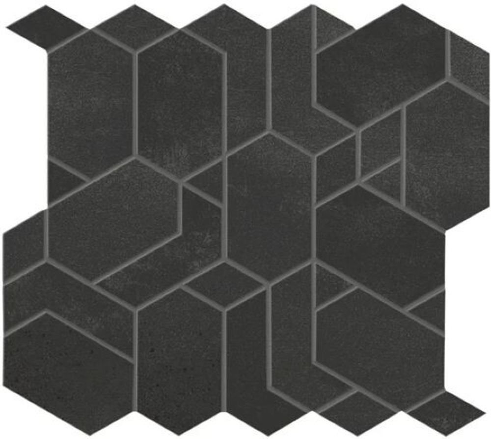 Мозаик /Керамогранит ATLAS CONCORDE BOOST Tarmac Mosaico Shapes 31x33,5 AN67