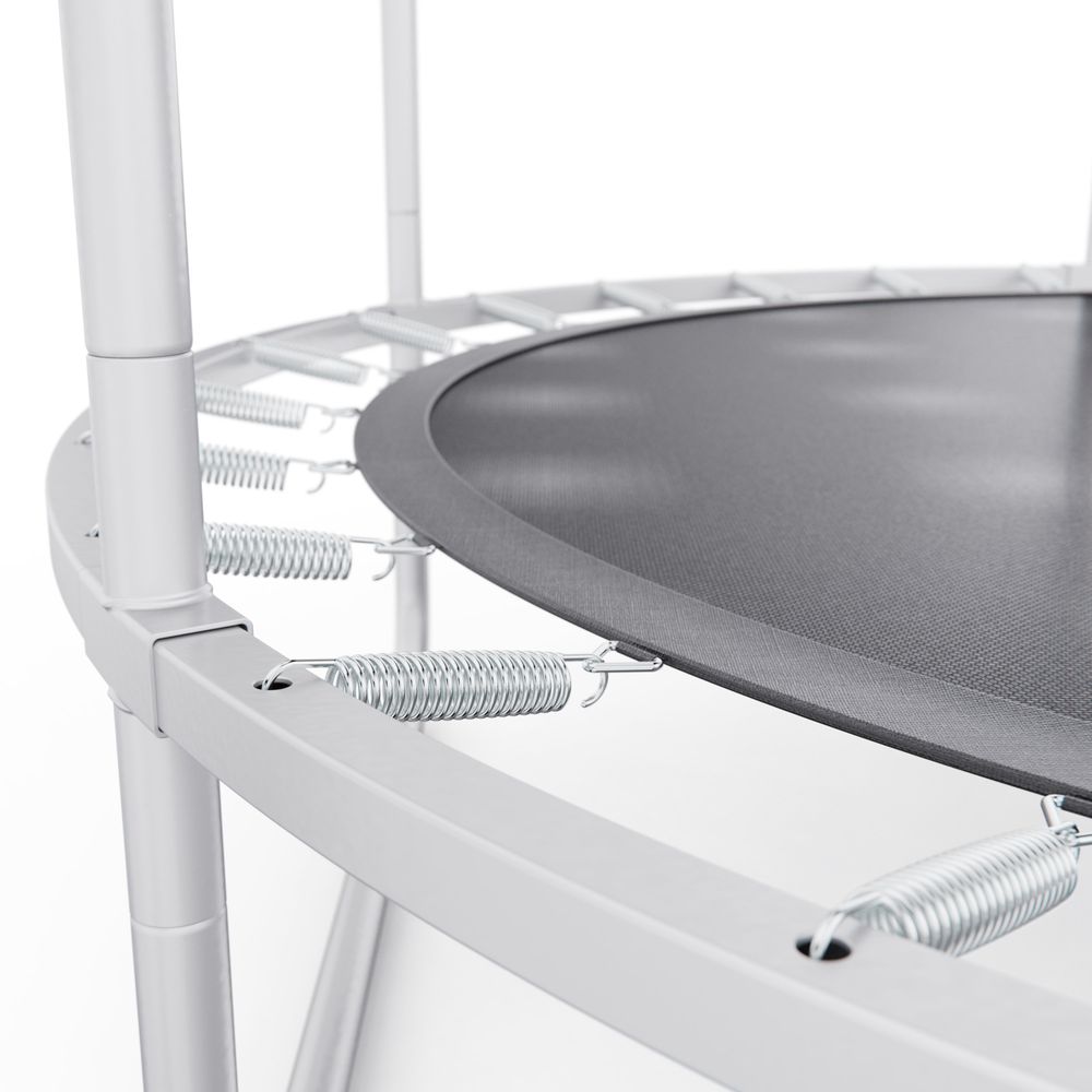 Батут каркасный DFC цветной 137 см с защитной сеткой