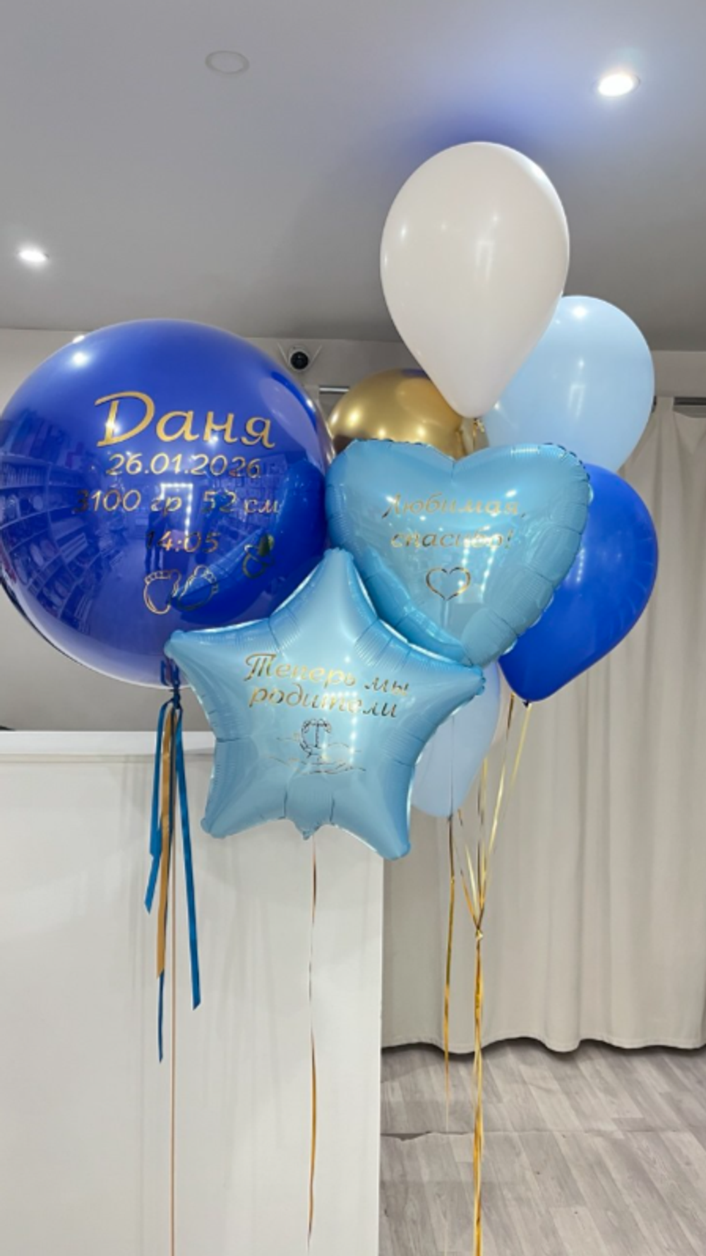 Шары на выписку №365