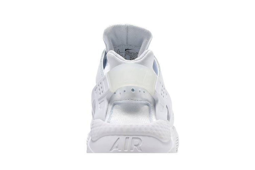 Кроссовки Nike Huarache "Triple White" (Женская размерная сетка)