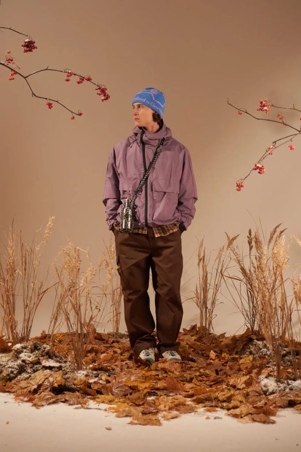 Шапка Pathway Logo Beanie синий / сиреневый - фото 3