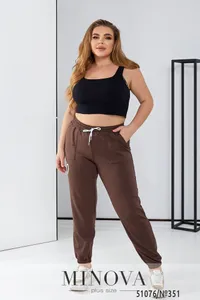 Штаны 351-шоколадный Minova