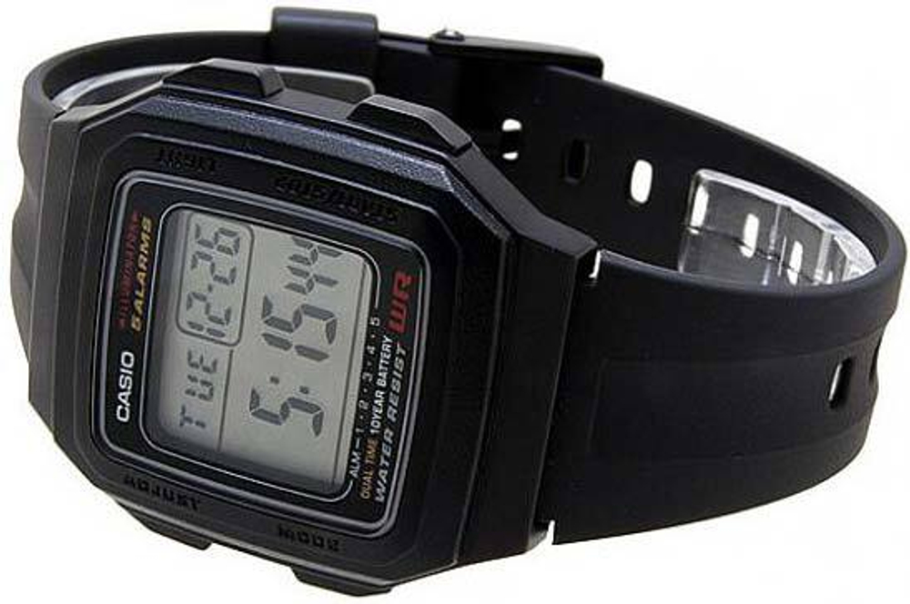 унисекс наручные часы Casio F-201WA-1A