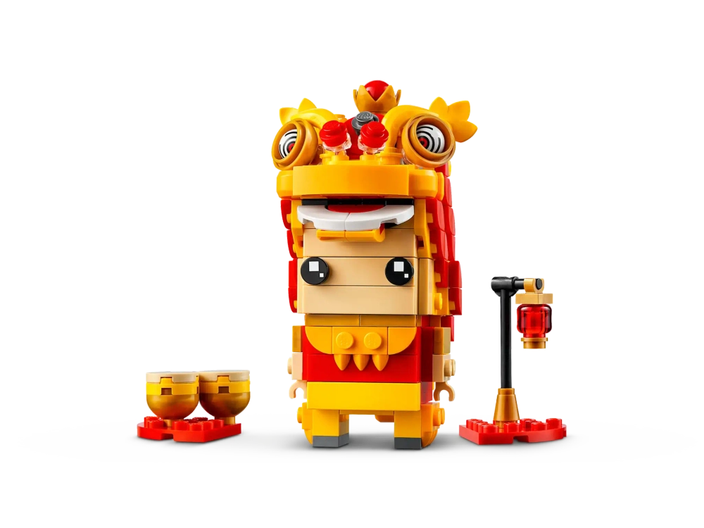 Конструктор LEGO BrickHeadz 40540 Исполняющий танец льва